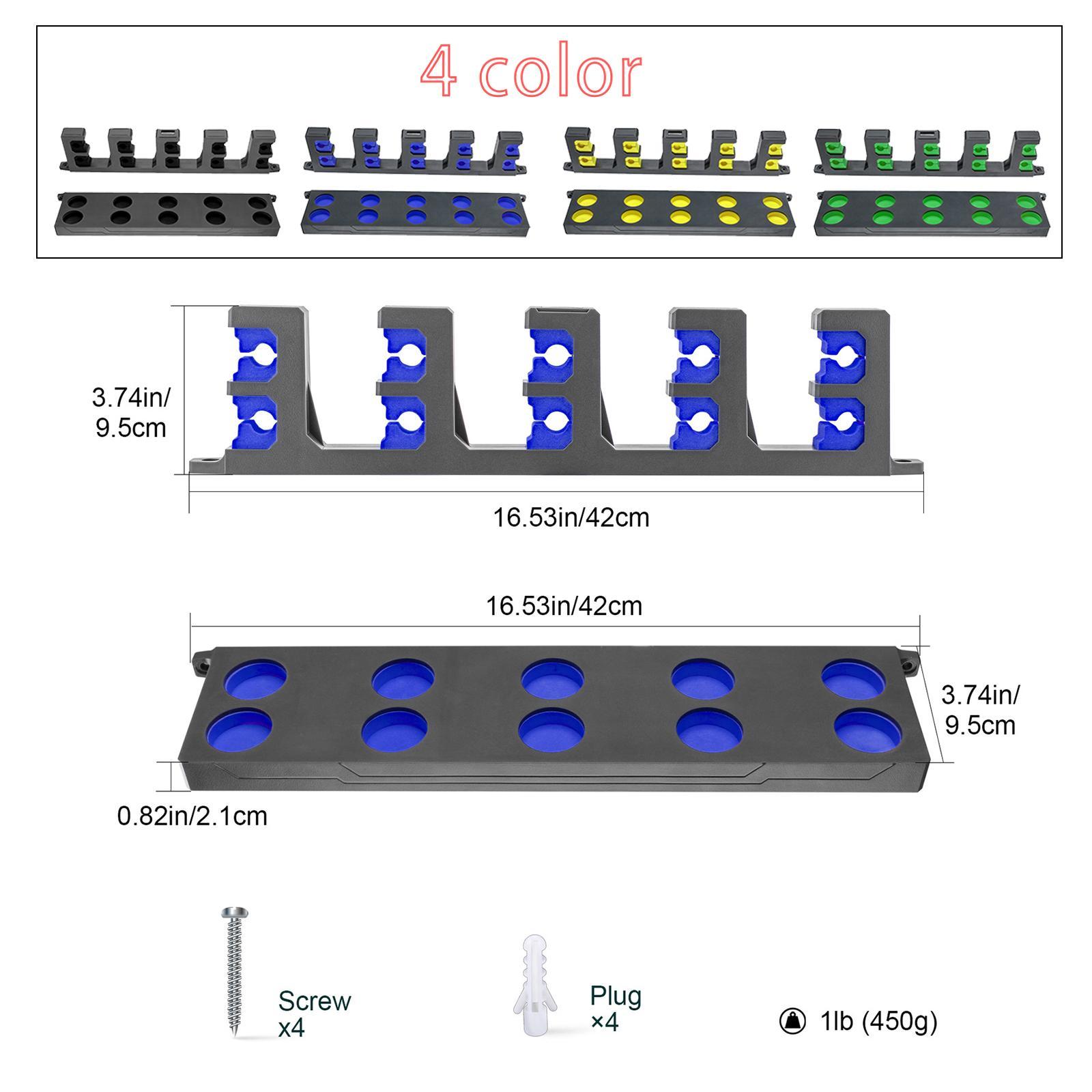 Fishing Rod Holder Bracket Stand Storage Tools Organizer Fishing Pole Rack