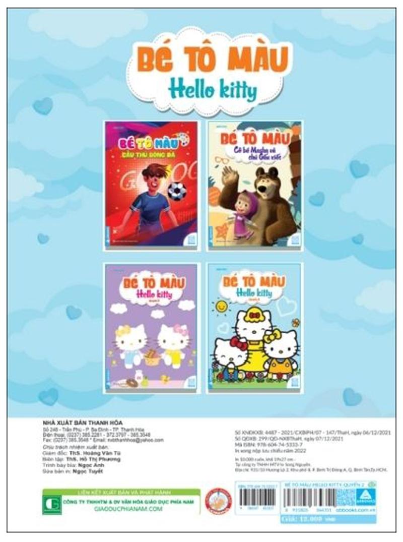 Bé Tô Màu - Hello Kitty - Quyển 2