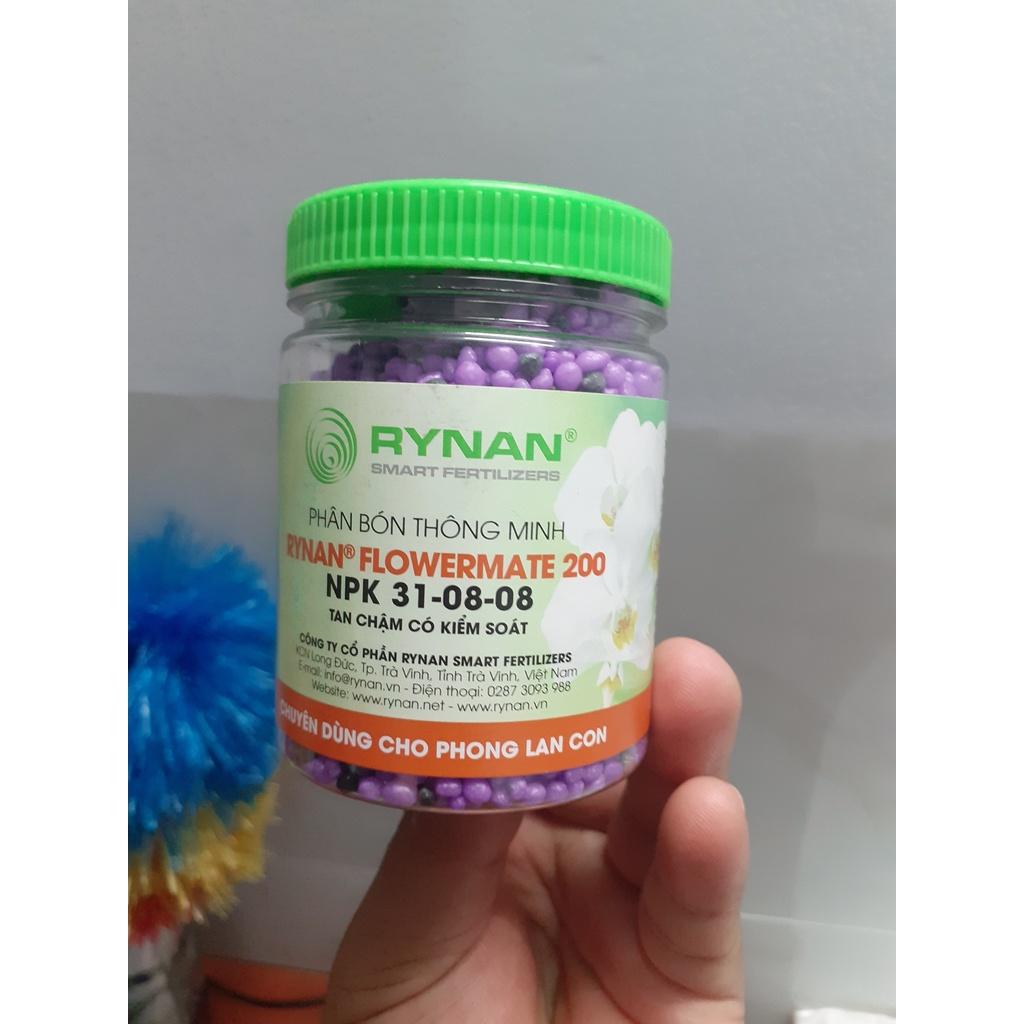 Phân bón hoa lan (phân thông minh npk rynan 200 tím