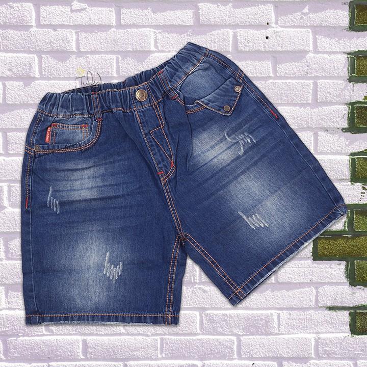 Quần short jean đùi cho bé trai size cồ