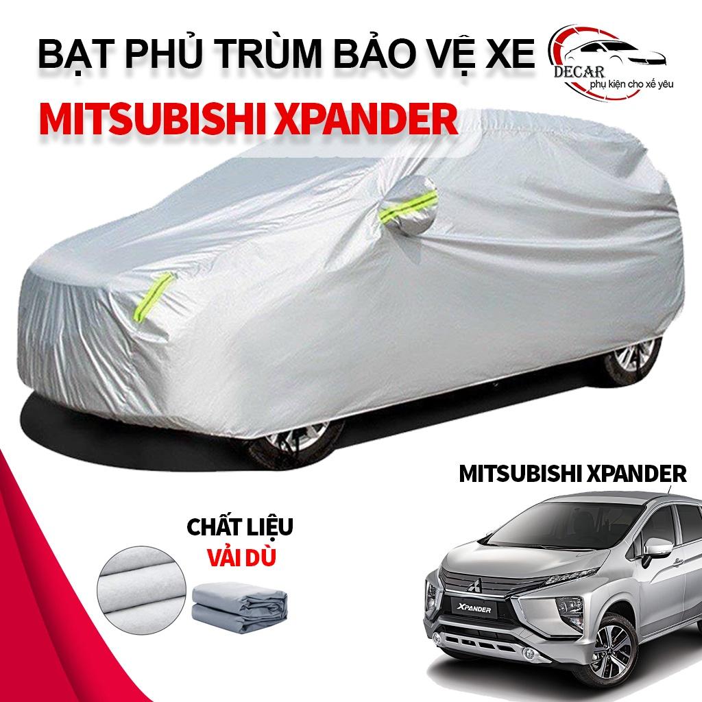 Bạt phủ xe ô tô 3 lớp thông minh, chất liệu vải dù oxford cao cấp, áo trùm bảo vệ xe Mitsubishi Xpander 