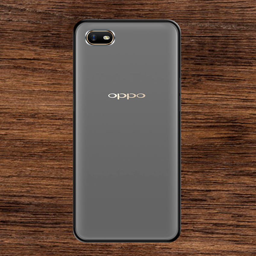 Ốp lưng Oppo A1K - Bề mặt nhám chống vân tay, lưng cứng, viền TPU dẻo - 02126 - Hàng Chính Hãng