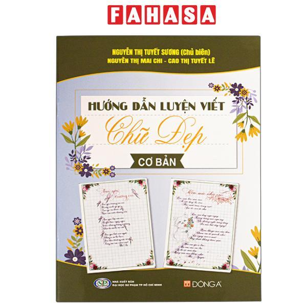 Sách - Hướng Dẫn Luyện Viết Chữ Đẹp Cơ Bản