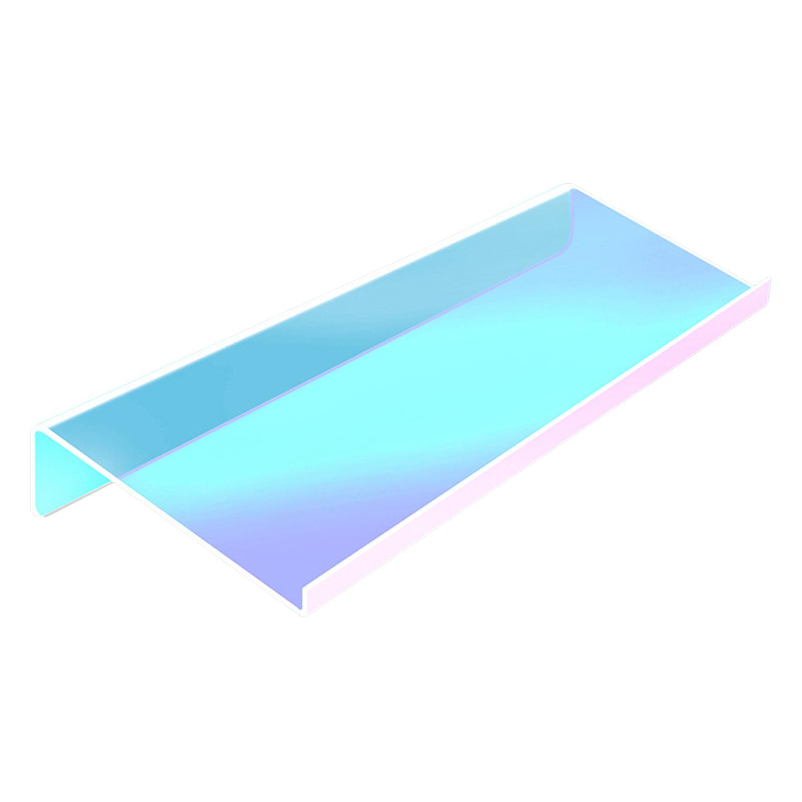 PC Keyboard Stand Acrylic Tilted Computer Keyboard Holder, Clear Keyboard Storage Durable ,3mm Thickness Keyboard Tray Holder for Study ,Office