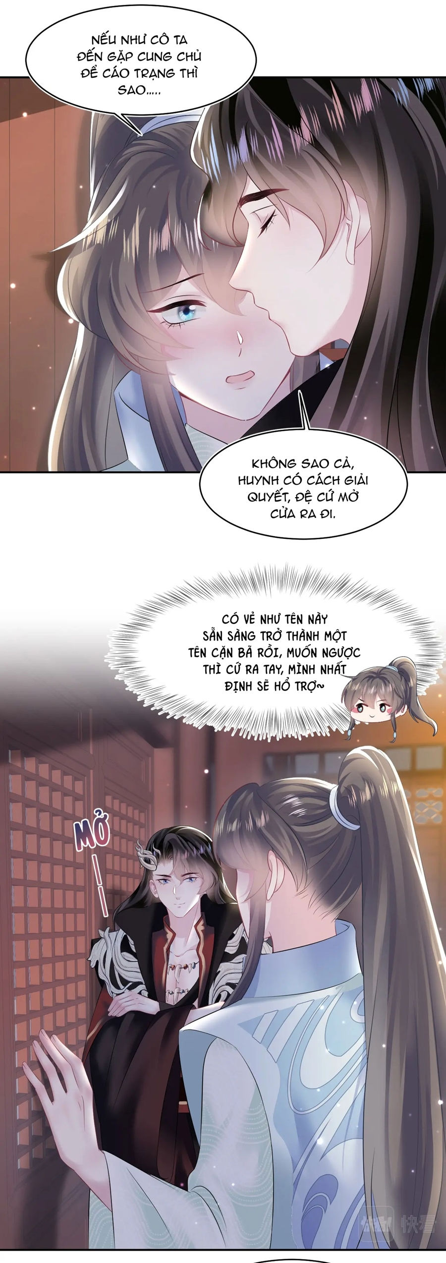 bạch liên hoa tuyệt mĩ dạy học online chapter 100 15