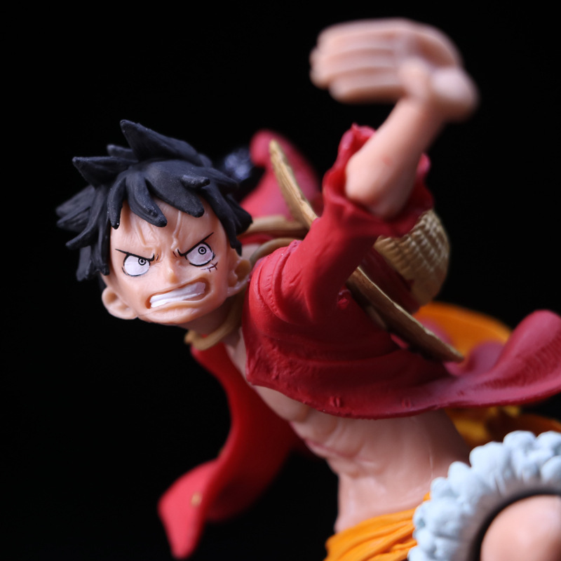 Mô hình One Piece - Luffy Mũ Rơm Bản Haki - Mô hình cao cấp