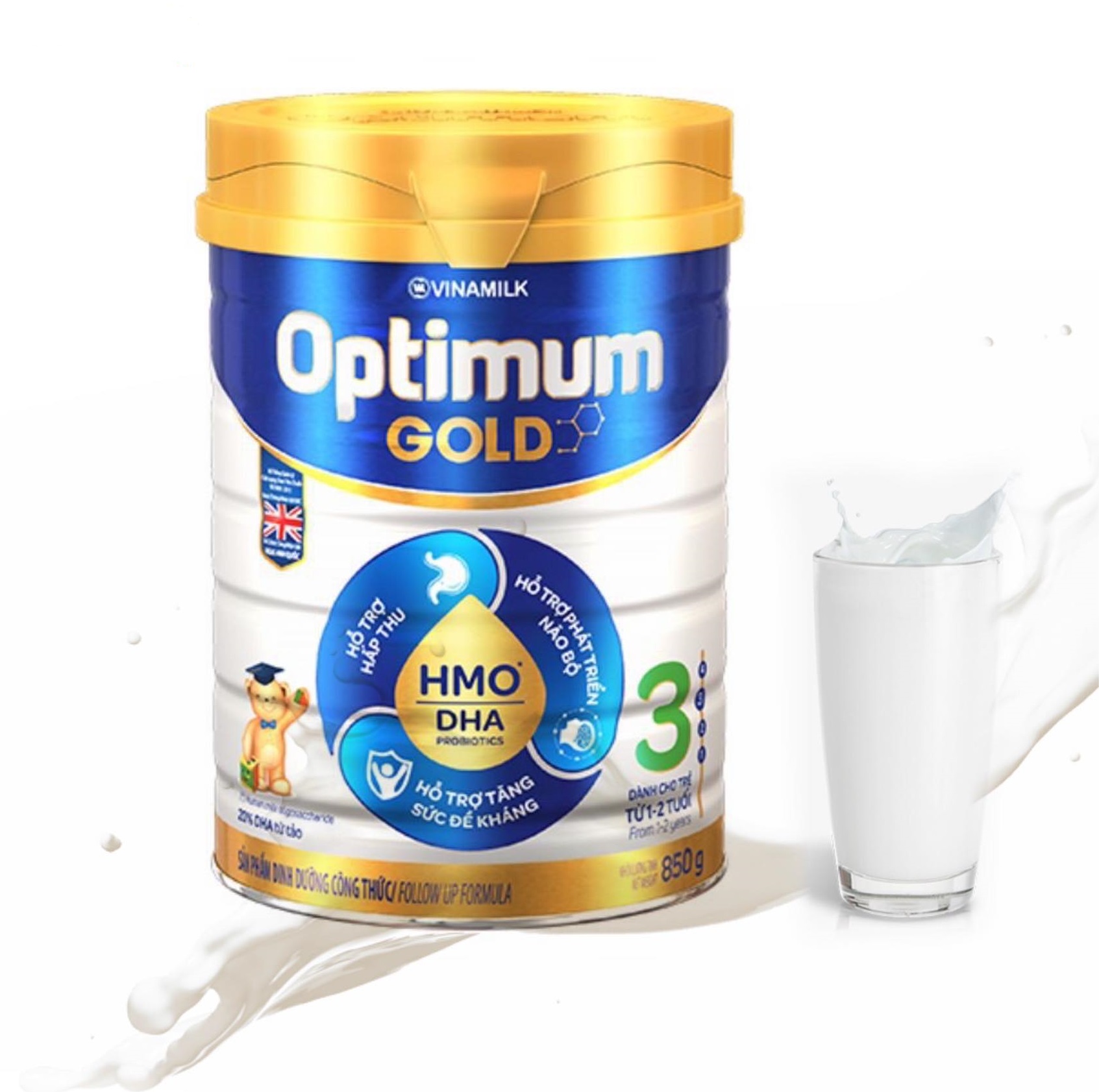 Sữa Bột Vinamilk Dielac Optimum Gold Step 3 (900g)
