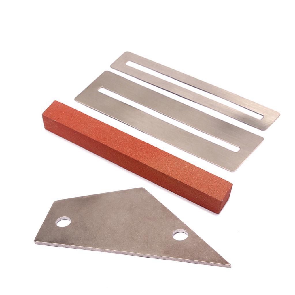 Guitar High Fret Rocker+Protectors+Fret Sanding for Luthier Guitarist Tool