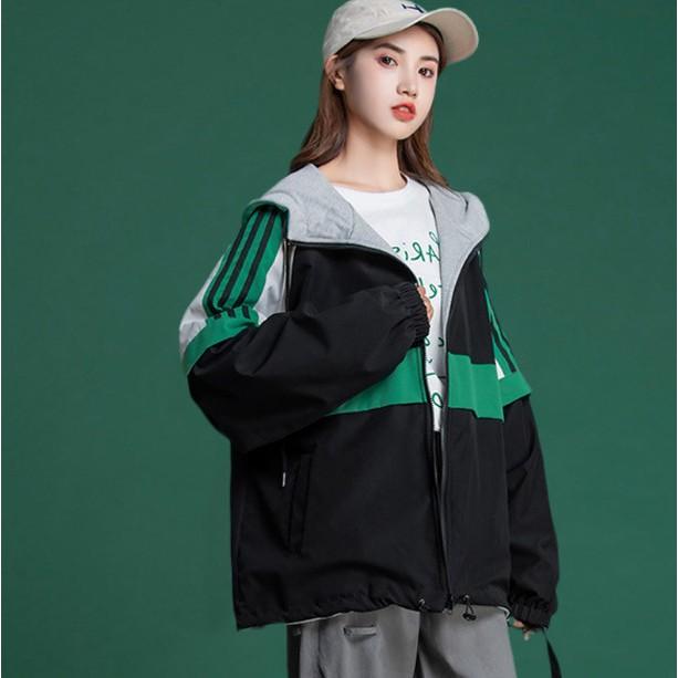 ÁO KHOÁC GIÓ NỮ FORM RỘNG CÁ TÍNH