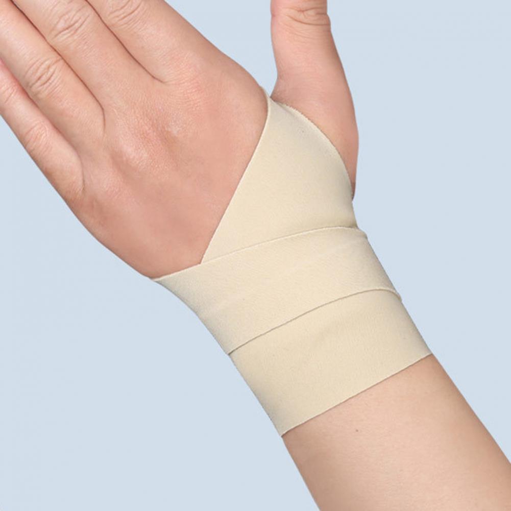 1PC Bảo vệ cổ tay Người đàn hồi tốt Hỗ trợ cổ tay thoáng khí Color: Beige Right Hand