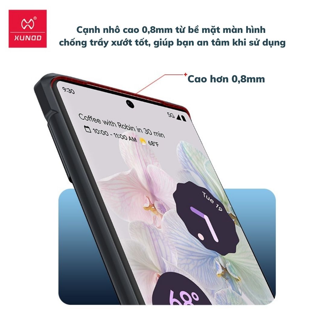 Ốp lưng Google Pixel 6 Pro trong suốt chống sốc XUNDD, chống va đập, bảo vệ camera, siêu bền bỉ - Hàng nhập khẩu