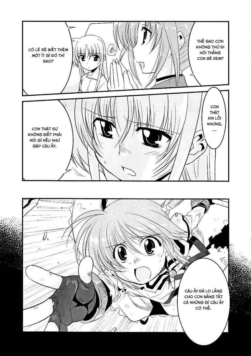 mahou shoujo lyrical nanoha movie 1st the comics manga chapter 6 9