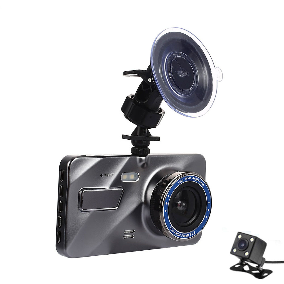 Camera Hành Trình Tự Động Bật Tắt Kèm Màn Hình Cho Ô Tô (4 Inch HD1080P)