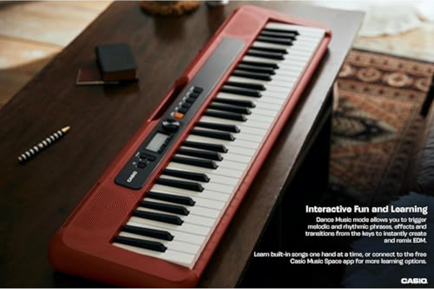 ĐÀN ORGAN CASIO CASIOTONE CT-S200 CHÍNH HÃNG – 61 PHÍM, 400 ÂM , 77 ĐIỆU USB-MIDI PHÙ HỢP NGƯỜI MỚI BẮT ĐẦU
