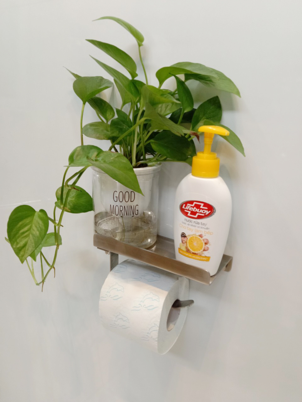 Hộp giấy Kibath tiện dụng inox 304, KB-718