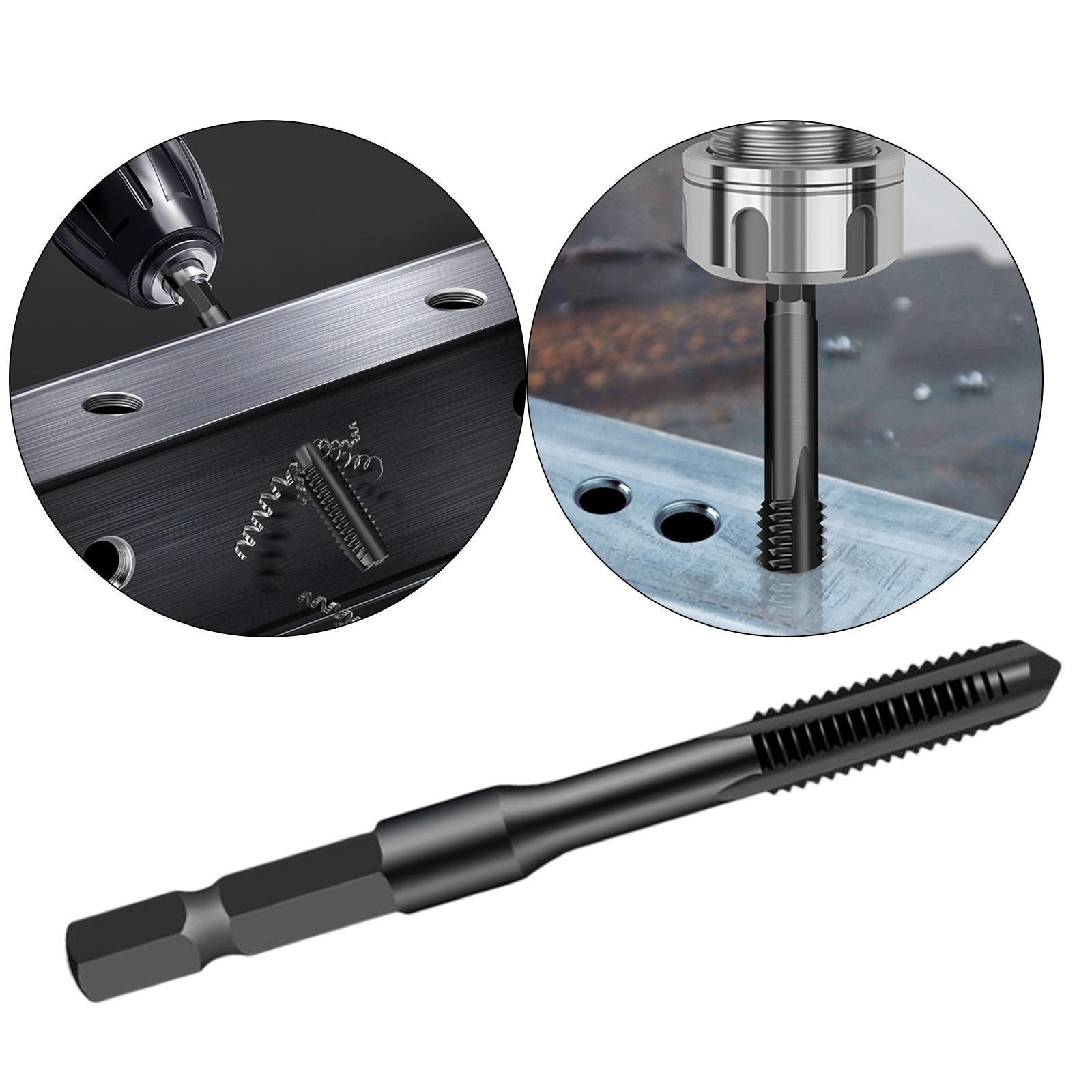 Machine Screw Plug Tap High Hardness Hand Screw Drill Bits