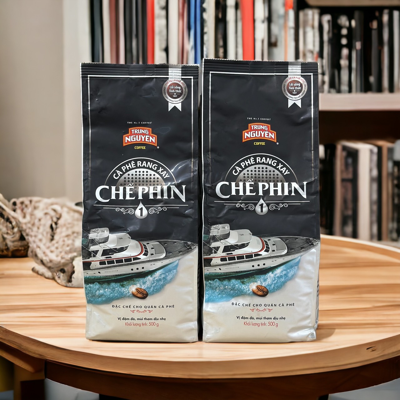 Combo 2 Bịch Cà phê Chế phin 1 Trung Nguyên( Tức 1kg)