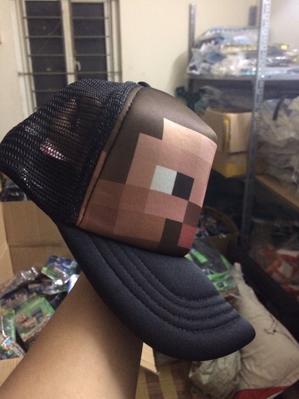 Mũ Minecraft hình Steve