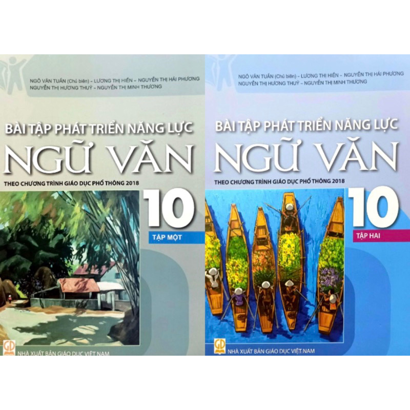 Sách -(Combo) Bài Tập Phát Triển Năng Lực Ngữ Văn 10( Theo Chương Trình Giáo Dục Phổ Thông 2018)