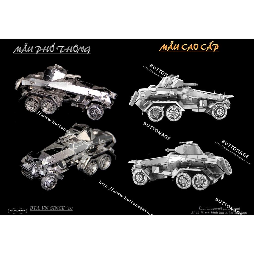 Mô Hình Lắp Ráp 3d Xe Bọc Thép Sd.Kfz.231 - Đức