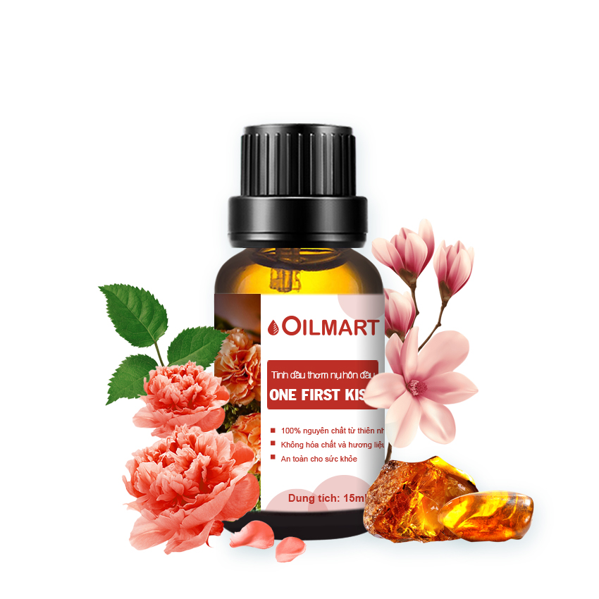 Tinh Dầu Thơm Nụ Hôn Đầu Oilmart One First Kiss Essential Oil Blend