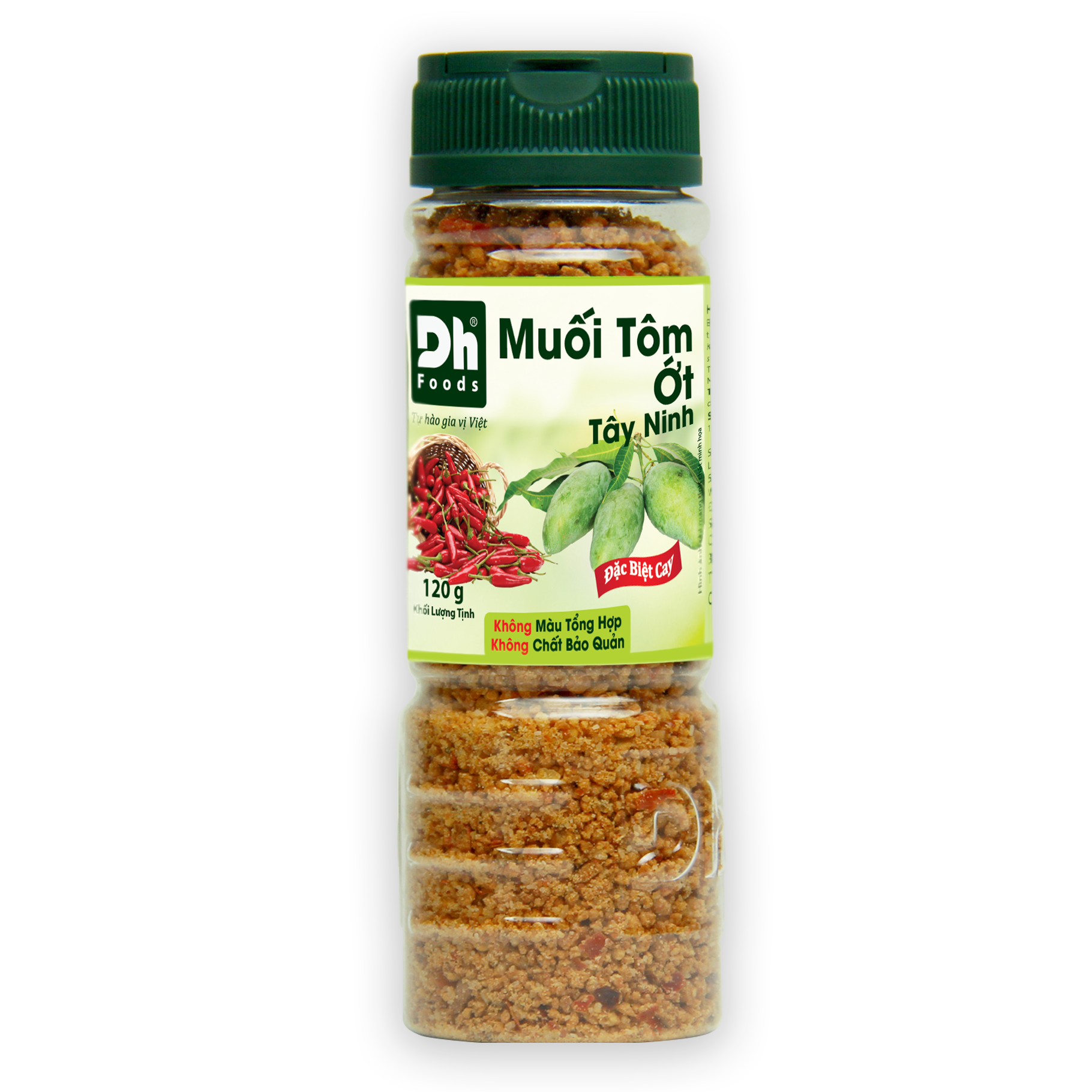 Hình ảnh Muối tôm ớt kiểu Tây Ninh 120gr Dh Foods