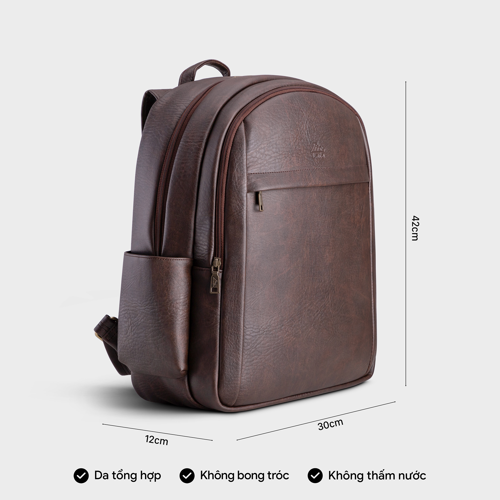 Balo Lata ( Thời trang nam công sở cỡ lớn - Balo da BAL45 )