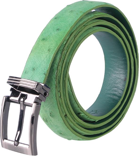 Thắt Lưng Nữ Da Đà Điểu Da Hột Huy Hoàng HT5429 - Xanh Lá