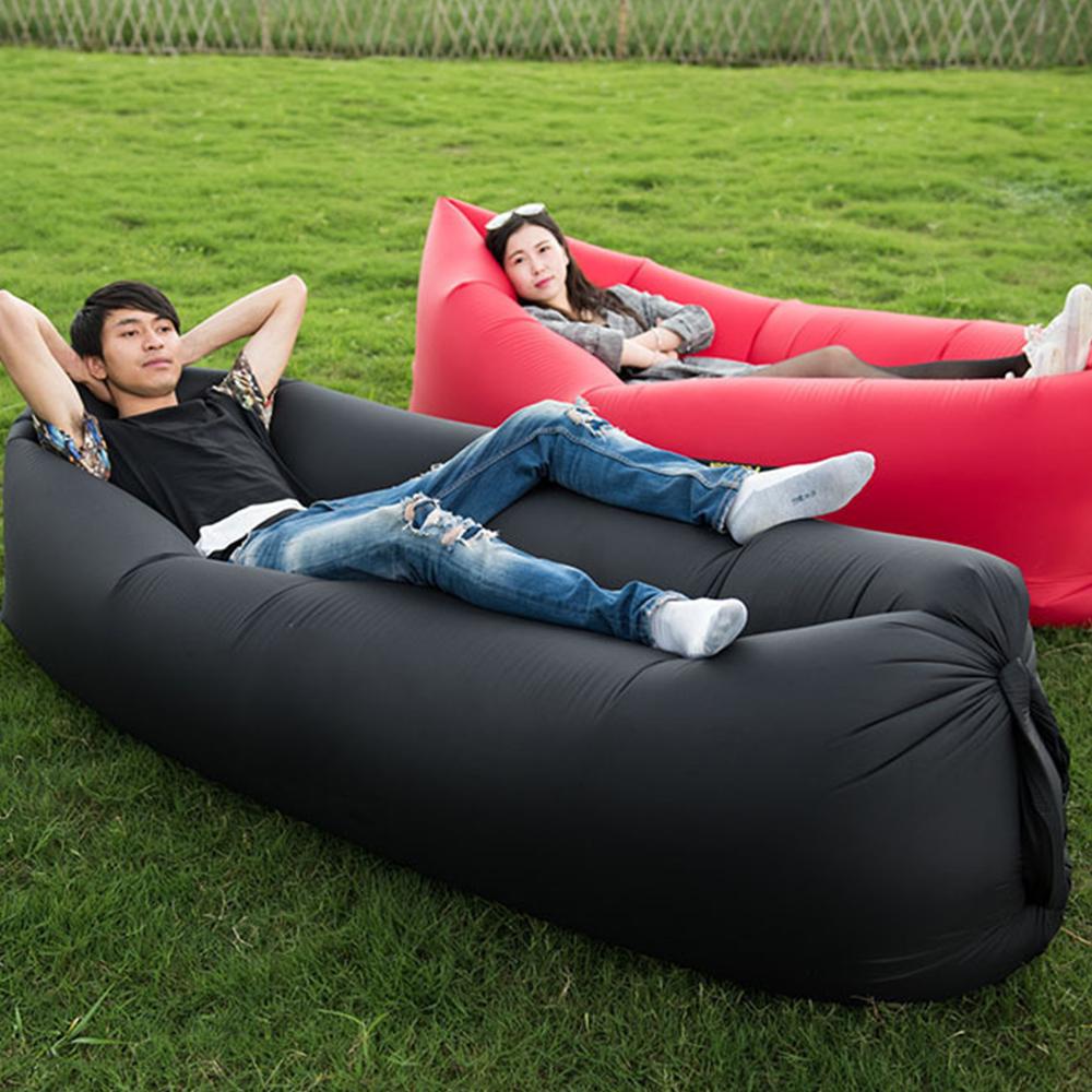 Selfree Cắm Trại Ngoài Trời Bơm Hơi Sofa Thảm Lười Túi 3 Mùa Giải Siêu Nhẹ Bãi Biển Ngủ Không Ngủ Lửng Thể Thao Đi Du Lịch Cắm Trại