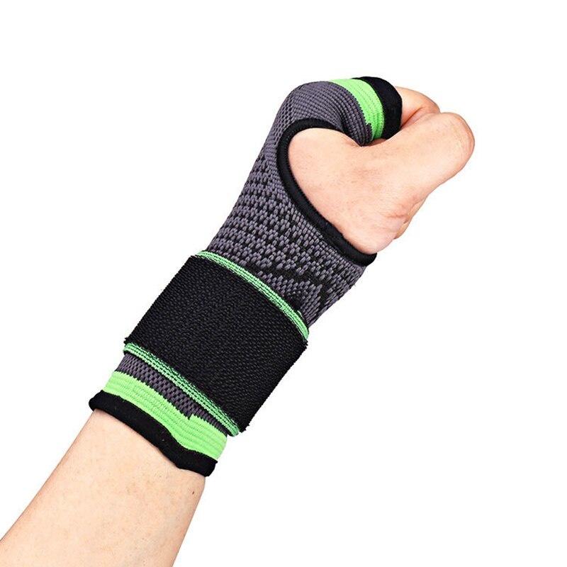 2Pcs Sports Wristbands Weight Lifting Gloves Nylon Wrist Band Gym Workout Unisex Wrist Support Fitness Bodybuilding Wrist Wraps