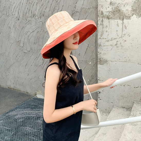 Mũ nón rộng vành chống nắng chống uv phong cách Hàn mới