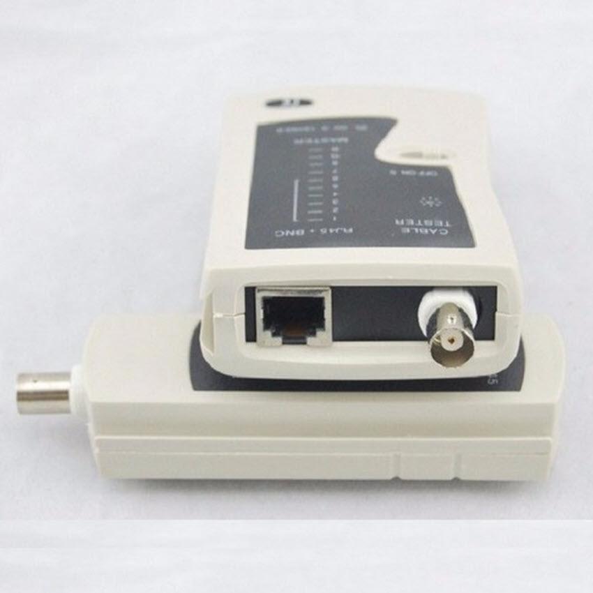Hộp test mạng đa năng RJ45 và cáp đồng trục BNC cao cấp Tặng 20 hạt mạng RJ45