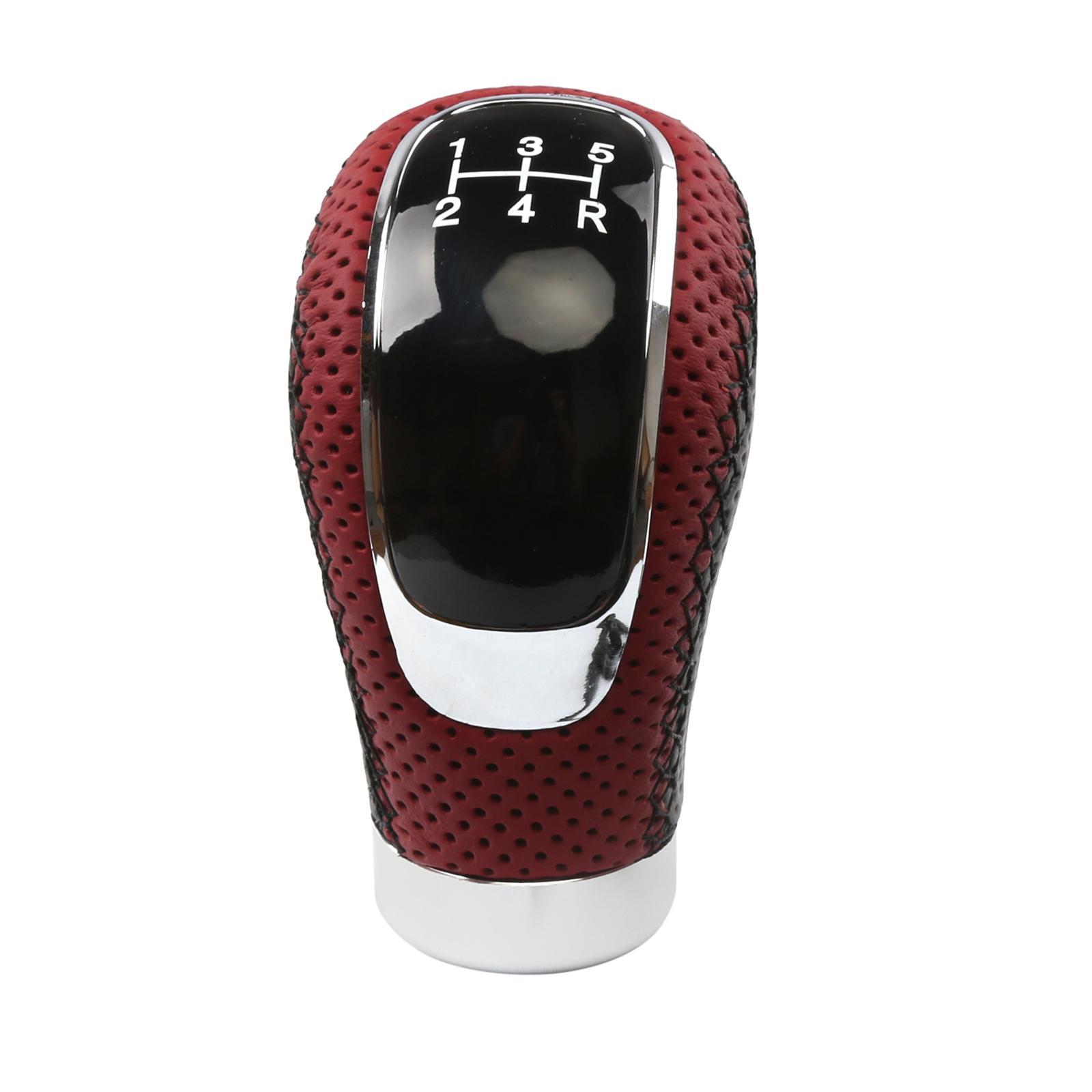 Universal 5 Speed Manual Gear Knob Transmission Fit for Vehicles Cars