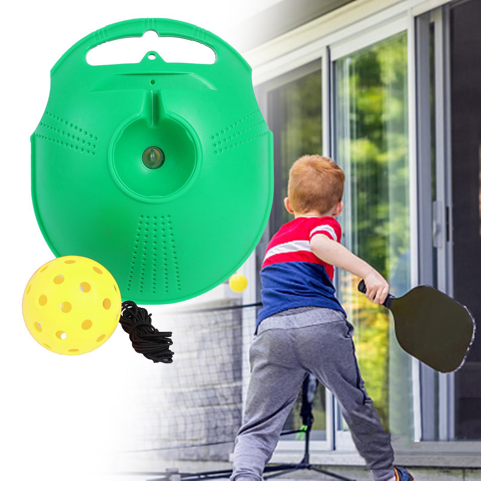 Pickleball Trainer with Ball and String, Pickleball Training Aid, Single Player Pickleball Trainer for Beginners, Kids, Adults Practice