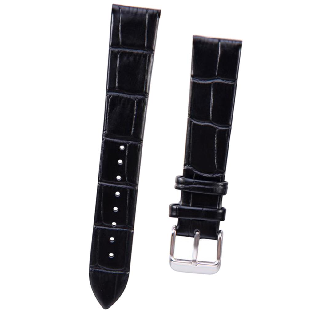 18mm Leather Replacement Watch Band Strap for Huawei B5 Smart Sport Bracelet Watch