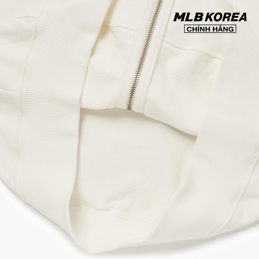 MLB - Áo hoodie tay dài phối mũ Basic Mego Logo Hood Zip Up 3ATRB0224