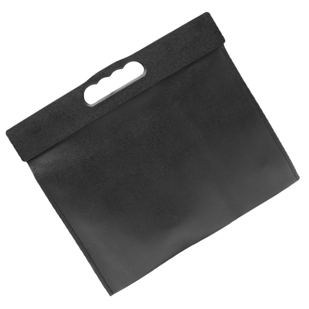 Car bag storage pocket for hanging rear seat black