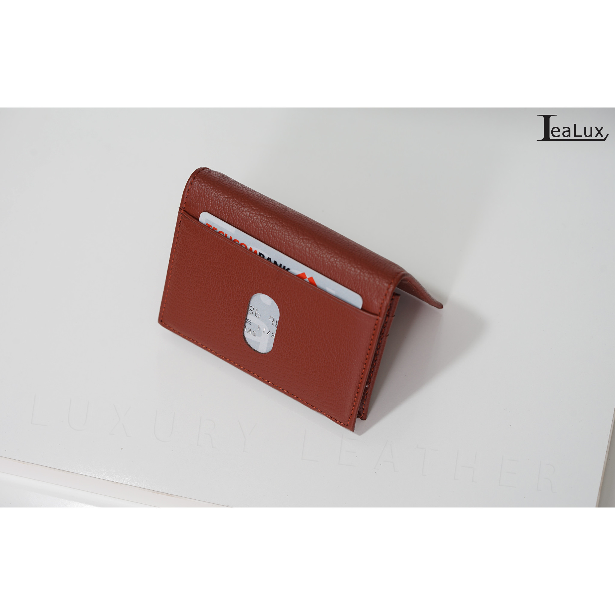 Ví da đựng card holder LEALUX