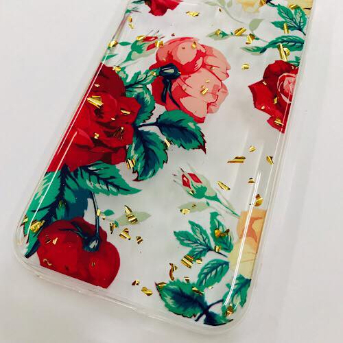 Ốp lưng cho iPhone 11 Pro Max  hiệu i-KURA Bezel Flower D2 - Hàng nhập khẩu