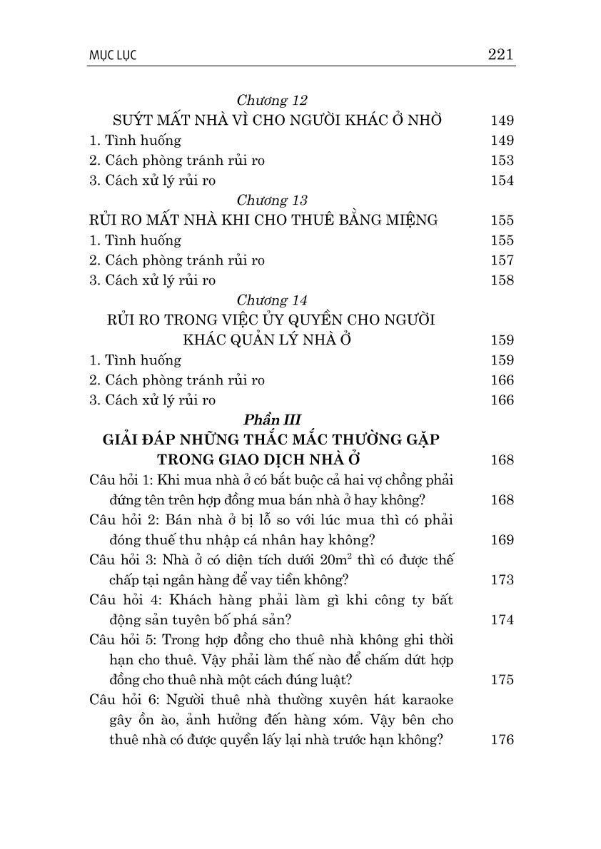 Lưu ý trong giao dịch nhà ở, cách phòng ngừa và xử lý rủi ro