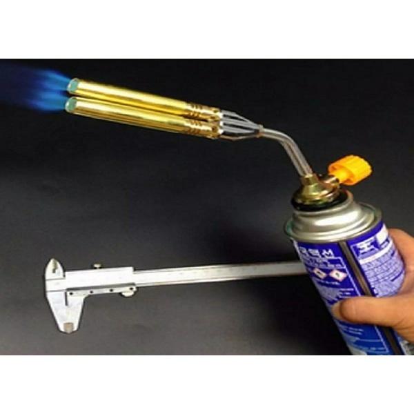 Đầu Khò Ga, Đèn Khò Hàn Đôi 2 Ống Đồng KOVEA KT-2018 Tiện Dụng Cao Cấp