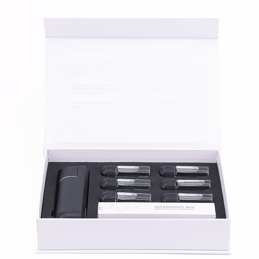 Máy Khuếch Tán Tinh Dầu Ô Tô Mini Cao Cấp | Phun Sương Siêu Âm | Xịt Thơm Tự Động FK02 - Nhập Khẩu Chính Hãng