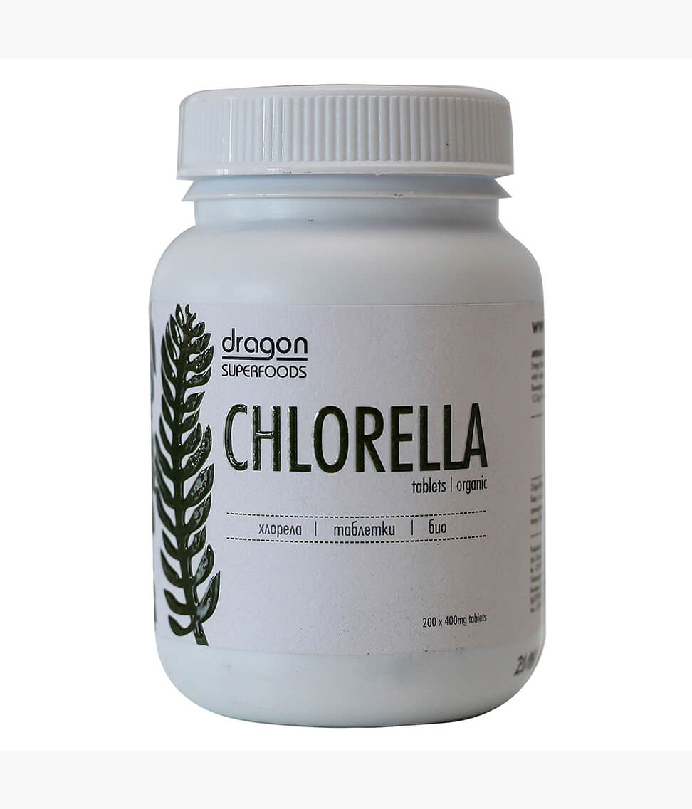 Viên tảo lục hữu cơ Dragon Supperfoods organic Chlorella tablets