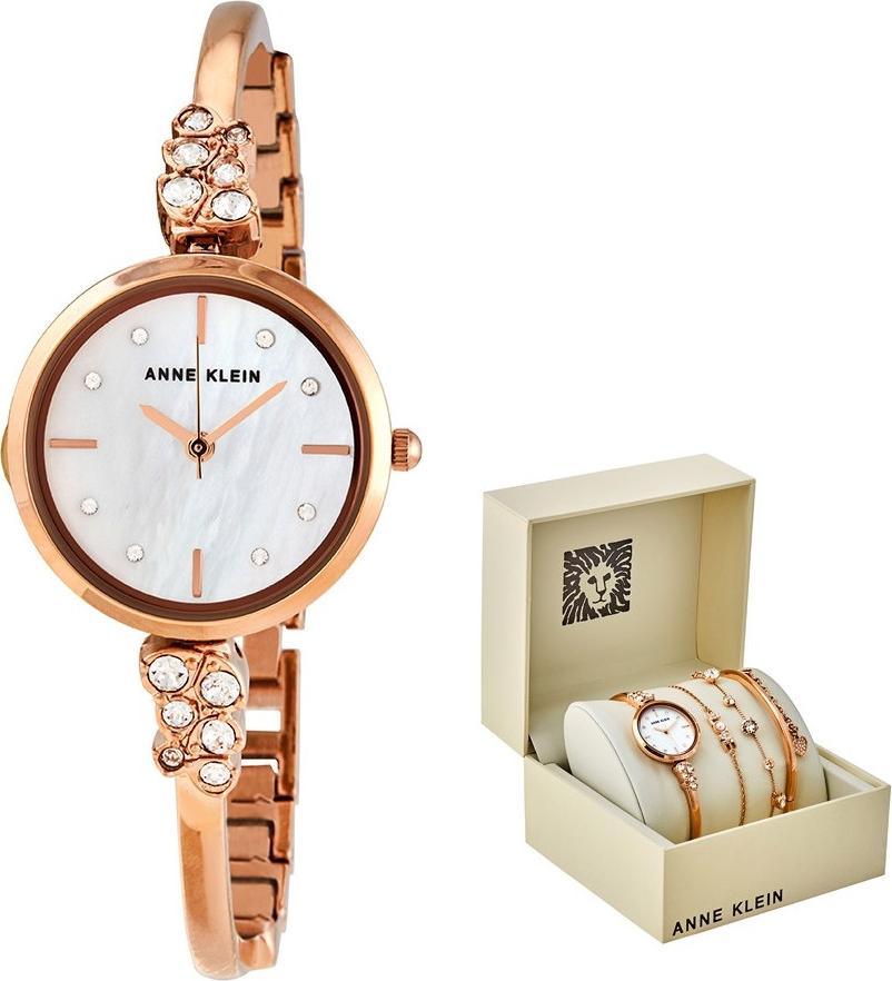 Bộ đồng hồ và vòng tay ANNE KLEIN 3430RGST