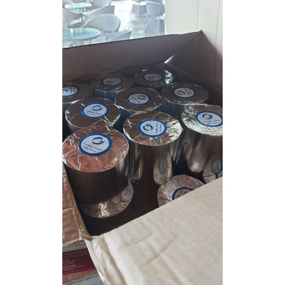 CUỘN GIẤY IN BILL/ CUỘN GIẤY IN NHIỆT K80