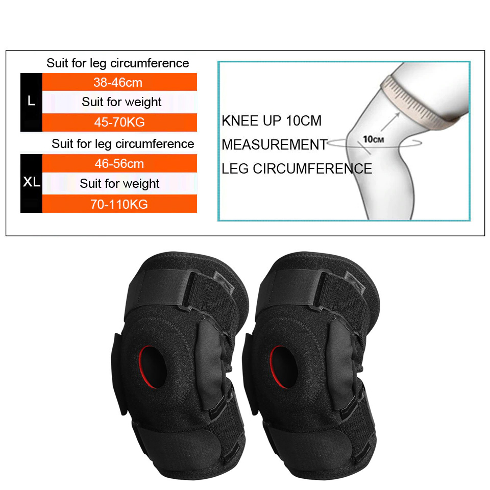 Bộ 2 đai bó bảo vệ đầu gối AOLIKES A-7907 Sport Knee Protector