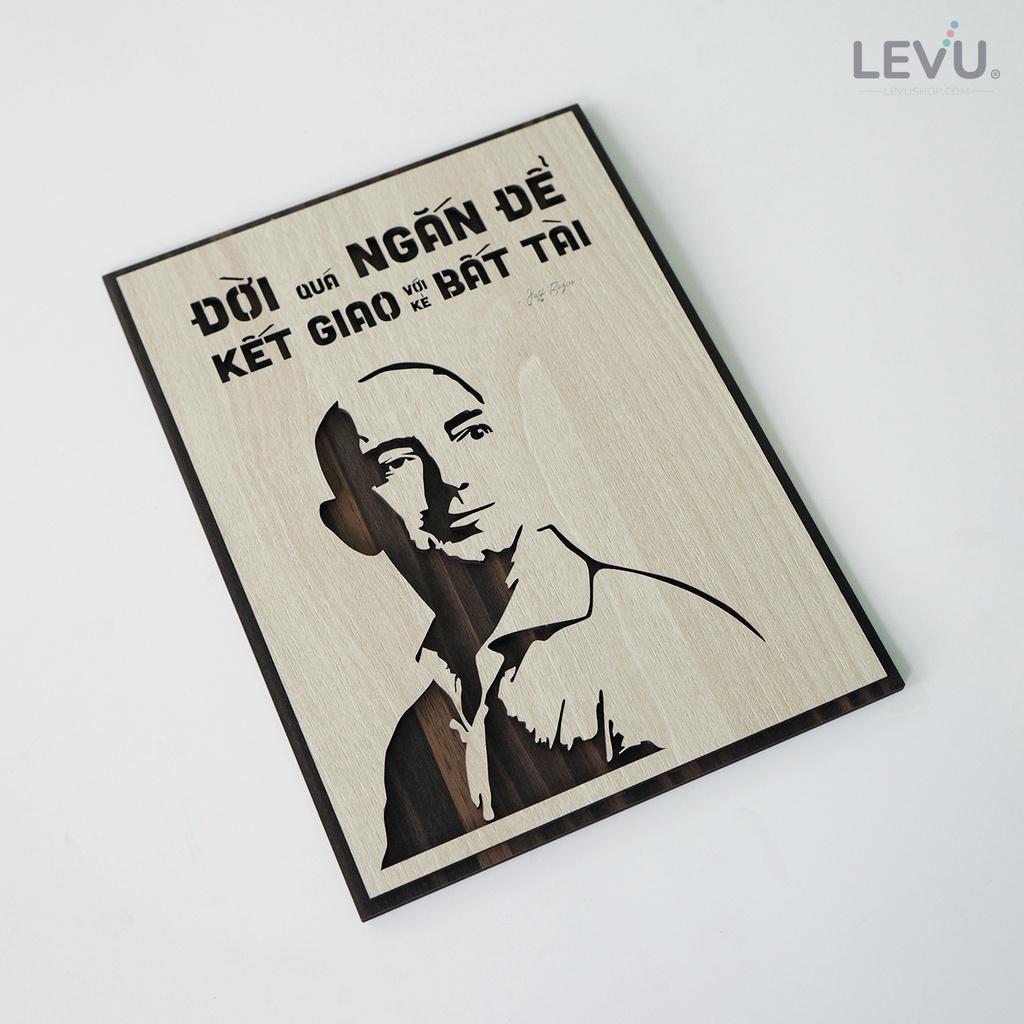 Tranh status ngắn gọn về lời khuyên của Jeff Bezos ý nghĩa LEVU NT11