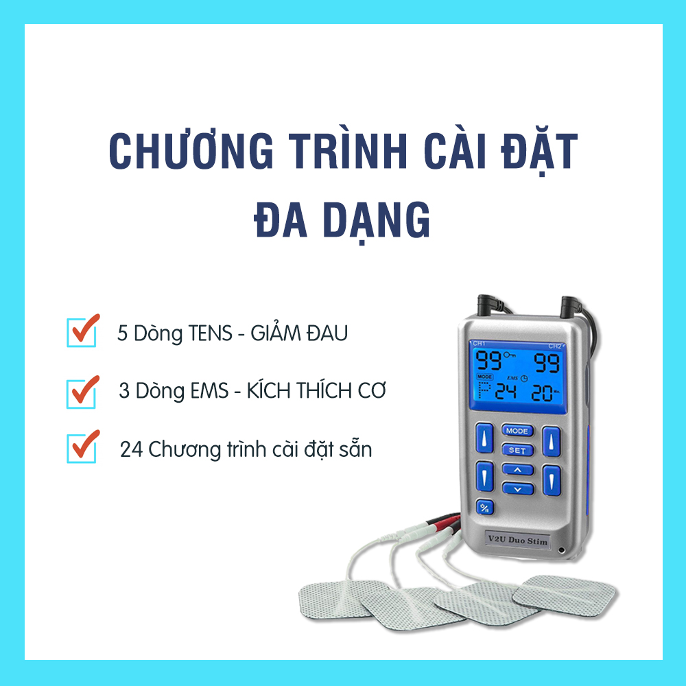 !!!SALE OFF!!! Máy Massage Điện Trị Liệu DouStim V2U Healthcare