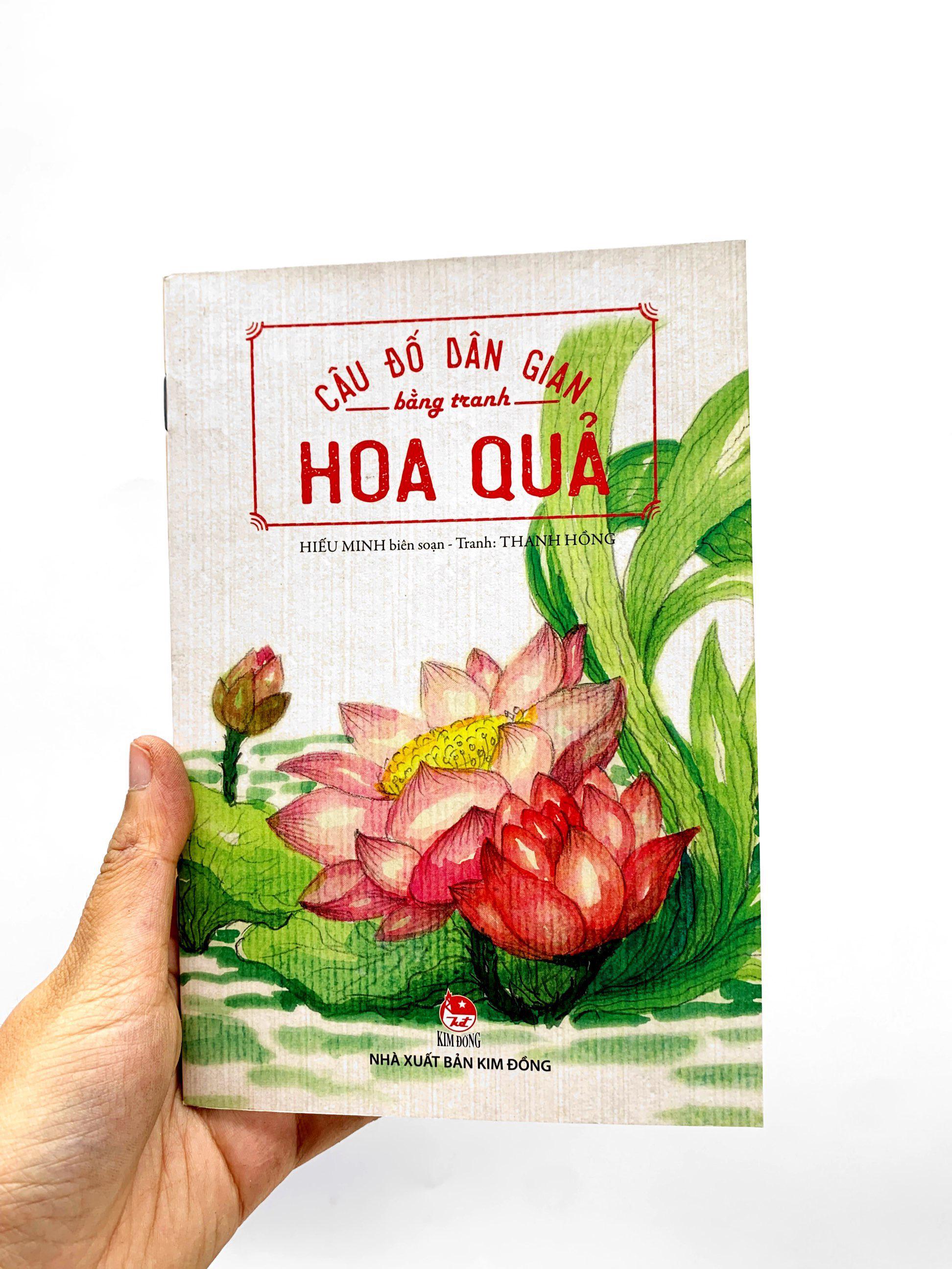 Sách Câu Đố Dân Gian Bằng Tranh - Hoa Quả (Tái Bản 2019)