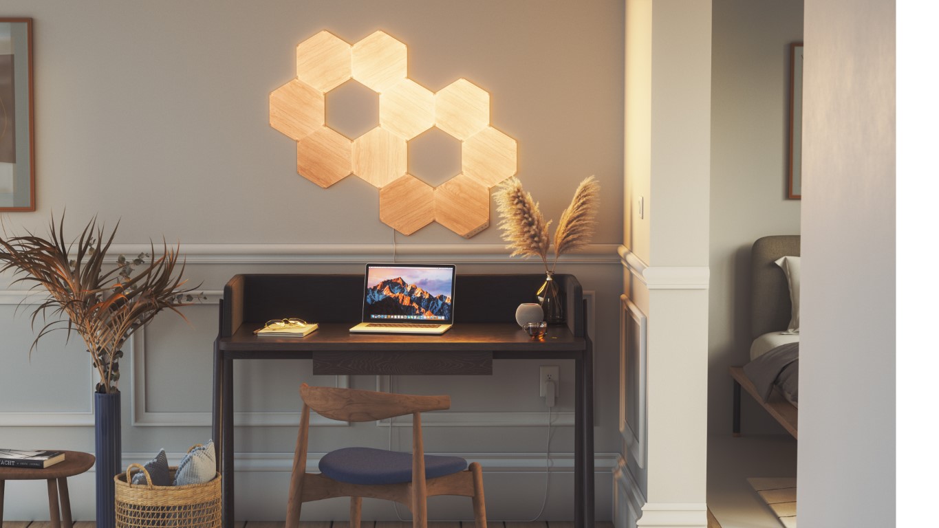 Bảng điều khiển dành cho bộ đèn LED lắp ghép thông minh Nanoleaf Elements